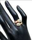 ANILLOS DORADOS DE BISUTERIA FINA QUEDAN PRECIOSOS
