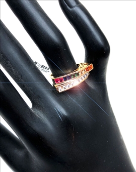 ANILLOS DORADOS PARA MUJER PRECIOSO DISEÑO MUY ACTUAL 2