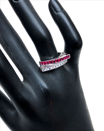 ANILLOS FUCSIAS DE MUJER PRECIOSO...