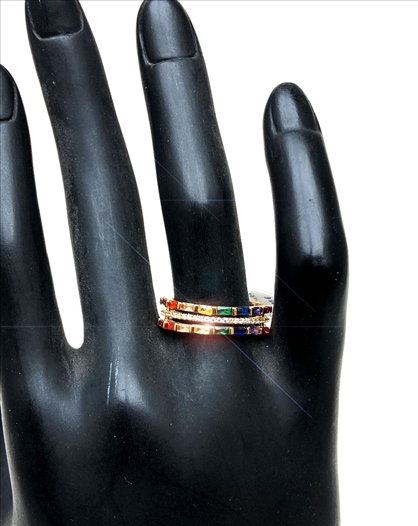 ANILLOS DE MUJER CON PEDRERIA EN...