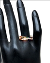 ANILLOS DE MUJER CON PEDRERIA EN BISUTERIA FINA EN PLATEADO