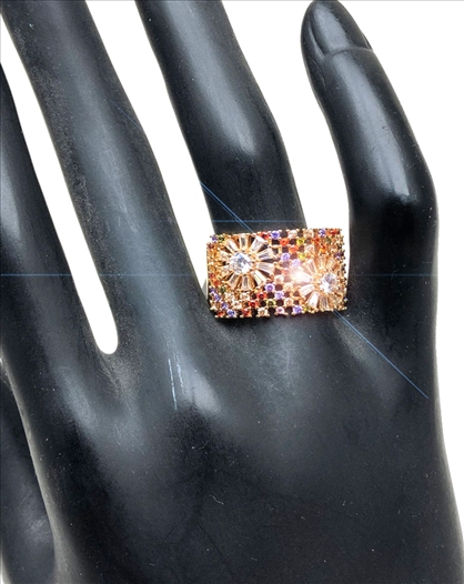 ANILLOS DORADOS PARA MUJER CON...