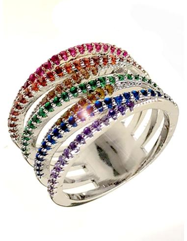 ANILLOS ELEGANTES DE PEDRERIA PARA INVITADAS Y MADRINAS