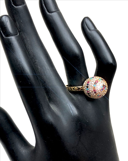 ANILLOS FINOS DE BISUTERIA DECORADOS...