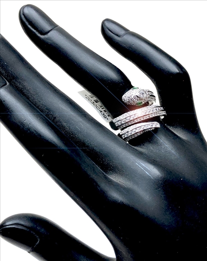 ANILLOS CON SERPIENTES DE ALTA...