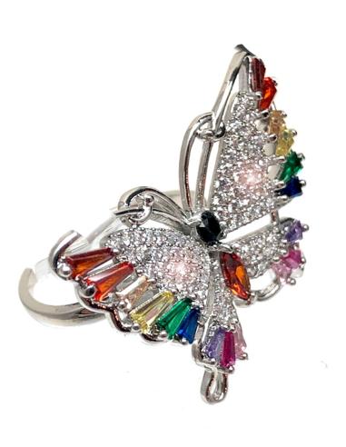 ANILLOS DE MUJER DE BISUTERIA FINA ESPECTACULAR MARIPOSA