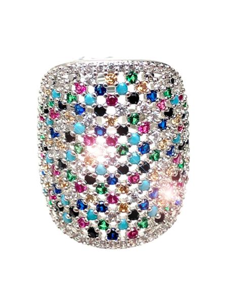 ANILLOS GRANDES DE MUJER CON PEDRERIA DE INVITADA PERFECTA