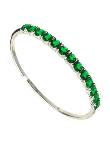PULSERAS DE MUJER VERDES DE BISUTERIA FINA ESPECIAL CEREMONIAS
