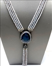 BONITOS COLLARES LARGOS CON COLGANTE DE PIEDRA Y CASCADA