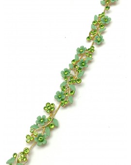 Imagen del producto TIARAS PARA BODAS VERDES MIMATE MAS Y LUCE TU PEINADO