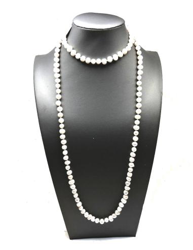 COLLARES LARGOS DE PERLAS BARROCAS IDEALES PARA LUCIR CON TODO