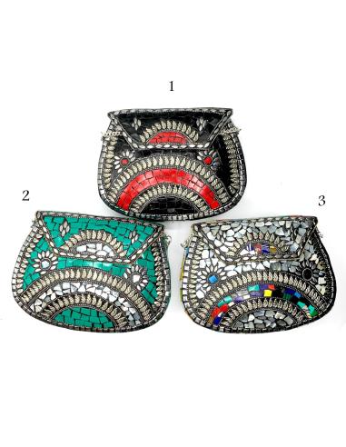 BOLSOS DE FIESTA DE LUJO HECHOS A MANO CON PIEDRAS NATURALES