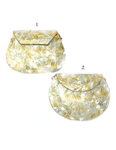 BOLSOS FIESTA  NACAR AUTENTICO TIPO MOSAICO ESPECIAL BODAS