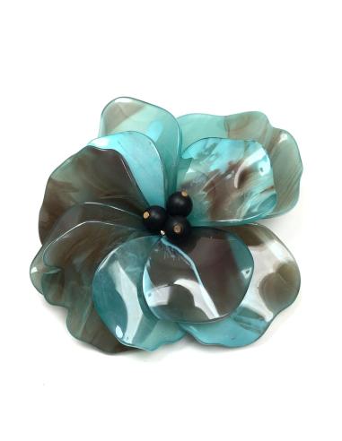 BROCHES DE MUJER GRANDES CON BONITA FLOR MUY VISTOSA
