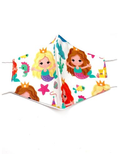 MASCARILLAS BONITAS DE TELA PARA NIÑAS