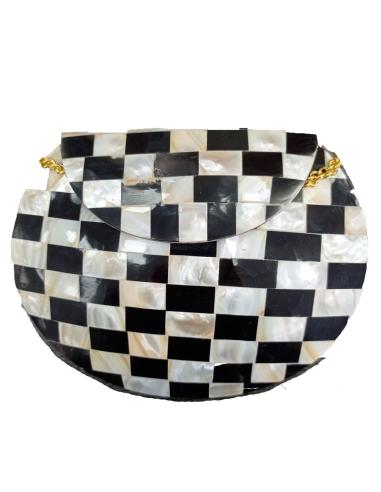 BOLSOS DE FIESTA ORIGINALES DE NACAR TIPO COFRE
