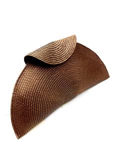 BOLSOS DE FIESTA MARRONES DE INSPIRACION FLAMENCA