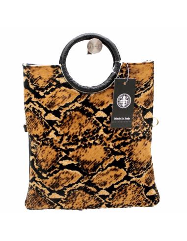 BOLSOS PIEL DE POTRO ONLINE ANIMAL PRINT FELINOS