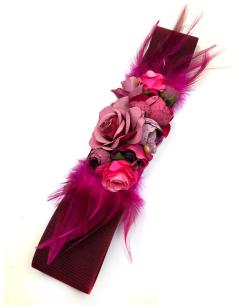 CINTURONES CON FLORES Y PLUMAS PARA LUCIR TU OUTFIT DE FIESTA