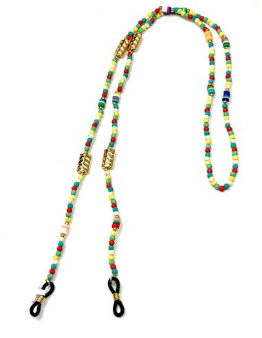 LLEVA TUS GAFAS Y MASCARILLAS CON ESTE CORDON MULTICOLOR