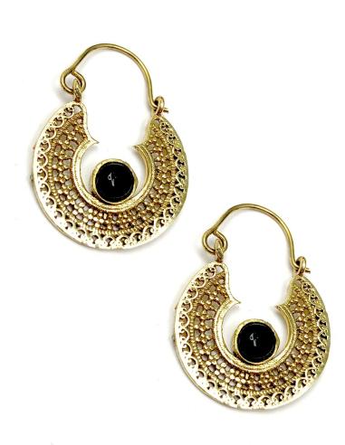 PENDIENTES DE AROS DORADOS PARA MUJER ESTILO BOHO HIPPIE