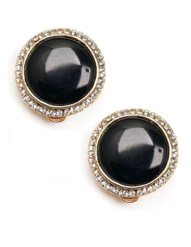 PENDIENTES DE CLIP NEGROS ESTARAS PERFECTA EN CUALQUIER OCASION