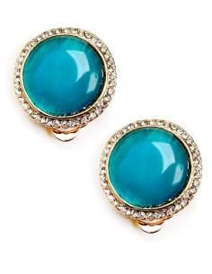 PENDIENTES DE CLIP AZULES PARA BODAS Y OTROS EVENTOS