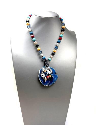 COLLARES PARA MUJER CON FABULOSO DISEÑO DE PIEDRA DECORADA