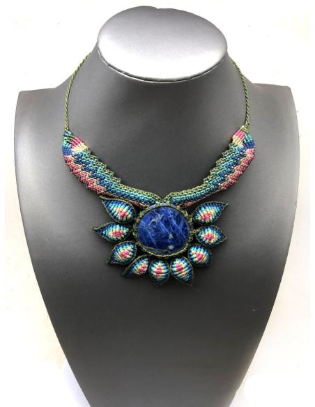 COLARES CORTOS MUJER DE MACRAME