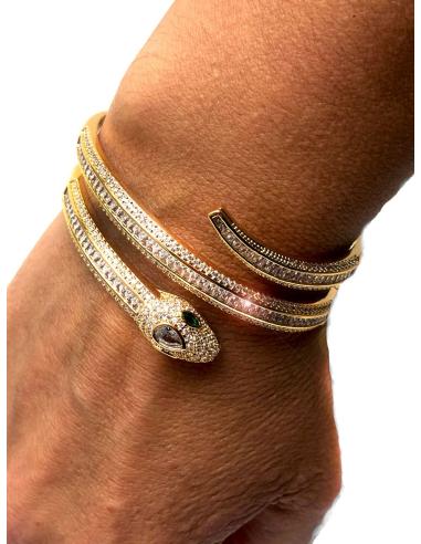 PULSERAS DORADAS DE SERPIENTES...