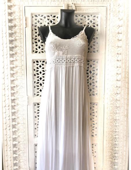 VESTIDOS LARGOS VERANO TARDE NOCHE Y PLAYA MODA IBIZA