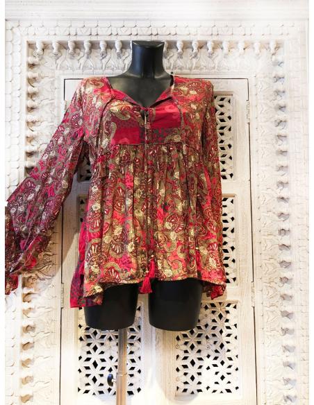 BLUSAS MUJER EN SEDA ORIGINALES Y DIFERENTES ONLINE