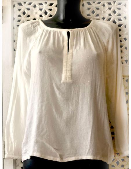 BLUSAS MUJER SENCILLAS  DE ALGODON