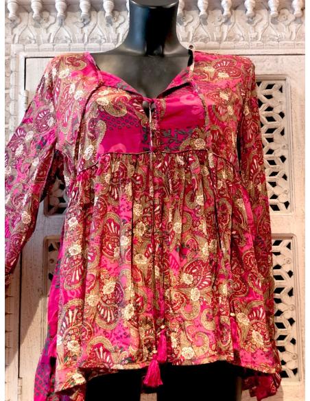 BLUSAS MUJER EN SEDA ORIGINALES Y DIFERENTES ONLINE