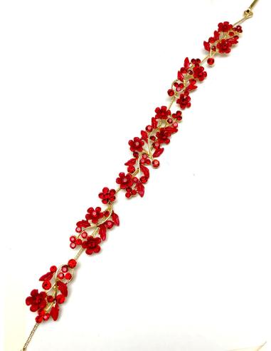 TIARAS ROJAS PARA BODAS PARA ADORNAR SU PEINADO