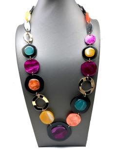 COLLARES BONITOS EN ALEGRES COLORES PARA LUCIR TU OUTFIT A LA MODA