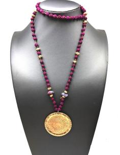 COLLARES ORIGINALES REALIZADOS A MANO CON CUENTAS DE LAVA