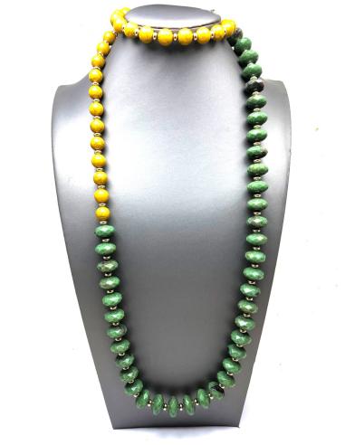 COLLARES VERDES VISTOSOS PARA ALEGRAR TU LOOK