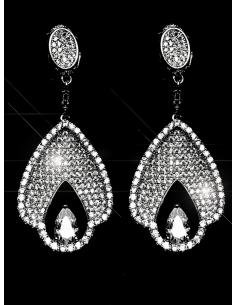 PENDIENTES LARGOS DE CEREMONIA MEZCLA DE LO CLASICO Y ACTUAL