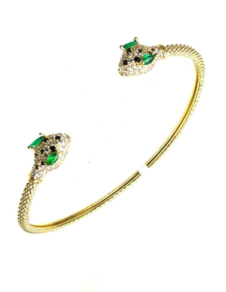 PULSERAS DORADAS DE SERPIENTES UN LUJO A TU ALCANCE