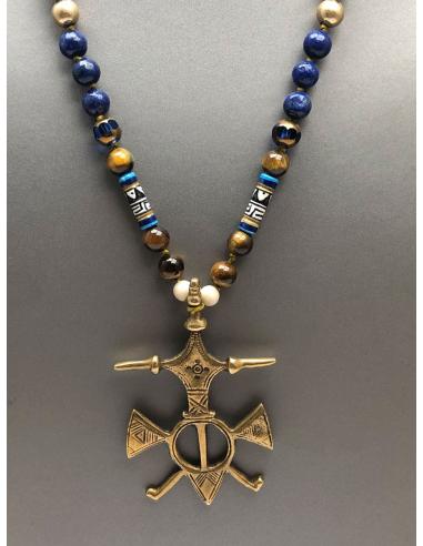 COLLARES LARGOS ARTESANALES CON...