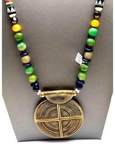 COLLARES MUJER DE PIEDRAS NATURALES Y CUENTAS ARTESANALES AFRICANAS 2