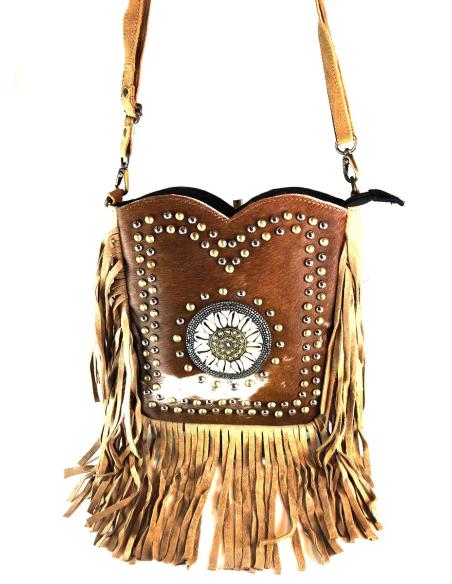 BOLSOS PIEL DE POTRO MARRONES DISEÑOS ALUCINANTES ONLINE