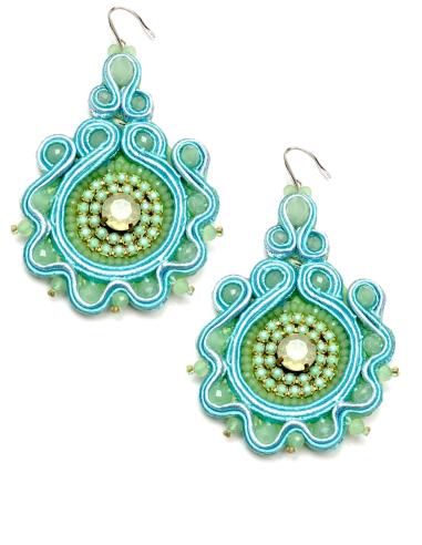 PENDIENTES LARGOS SOUTACHE