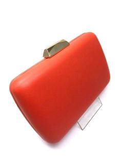CLUTCH DE FIESTA EN ESTE INTENSO COLOR CORAL PARA BODAS