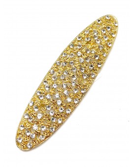 BROCHES DORADOS PARA MANTILLAS CON PEDRERIA DE CRISTAL