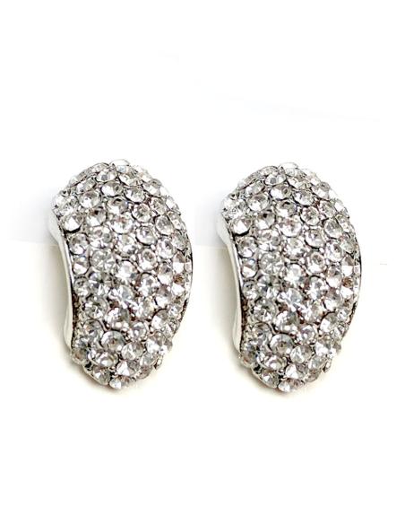 PENDIENTES ARO DE CLIP PARA MUJER PLATA MADRID