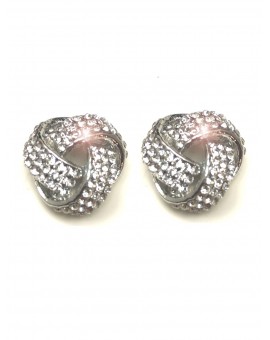 PENDIENTES MUJER DE CLIP NUDOS MARINEROS, JARDIN DEL DESEO