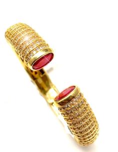 BRAZALETE PUNTAS RUBI 2