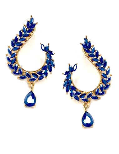 PENDIENTES MUJER AZUL MARINO, DISEÑOS EXCLUSIVOS ONLINE